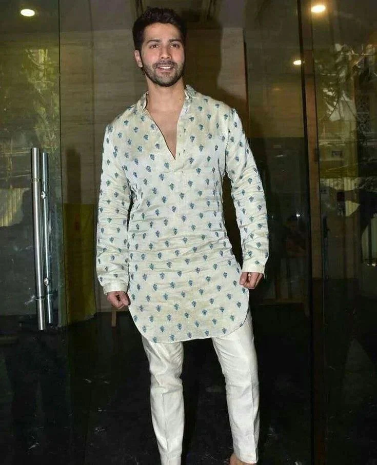VD Motif Embroidered Work Men's Kurta with Pajama - Image 2